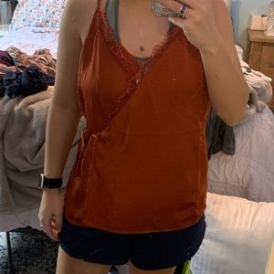 Orange wrap tank